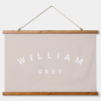 Nom minimaliste beige/blanc Nourriture Décor