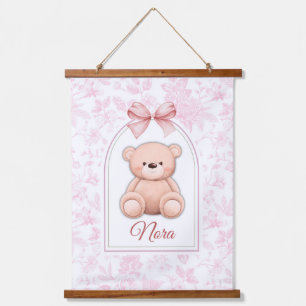 Tapisserie Suspendue Nora Conception personnalisée d'ours en peluche