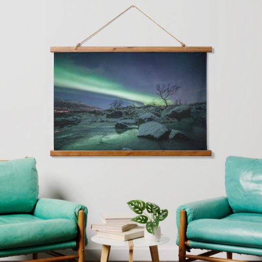 Tapisserie Suspendue Northern Lights Norvège (Salon)