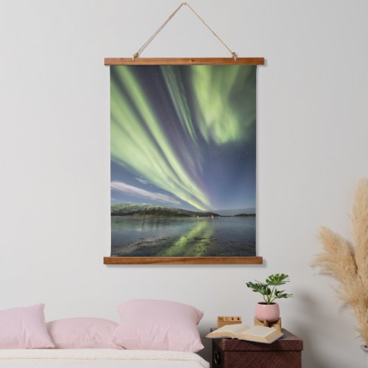 Tapisserie Suspendue Northern Lights Norvège (Chambre à coucher)