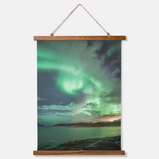 Tapisserie Suspendue Northern Lights Norvège (Recto)