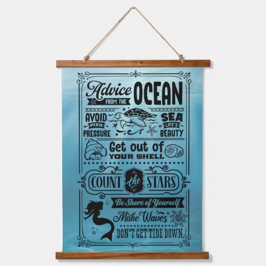 Tapisserie Suspendue Notes de la mer (Recto)