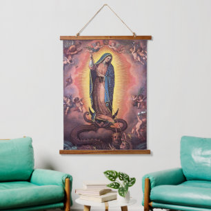 Tapisserie Suspendue Notre Dame de Guadalupe Rev12
