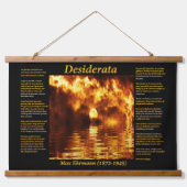 Tapisserie Suspendue Océan Antarctique en feu (Devant)