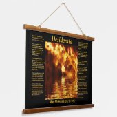 Tapisserie Suspendue Océan Antarctique en feu (Angulaire)