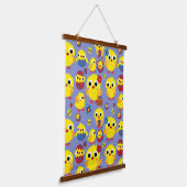 Tapisserie Suspendue OEufs de Pâques de Hatch Retro (Angulaire)