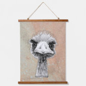 Tapisserie Suspendue Oiseau en colère (Recto)