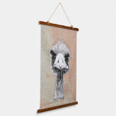 Tapisserie Suspendue Oiseau en colère (Angulaire)