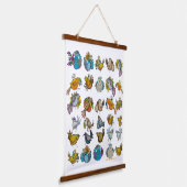 Tapisserie Suspendue Oiseaux & petits oiseaux (Angulaire)