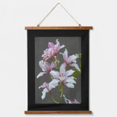 Tapisserie Suspendue Orchidées insigne rose Cymbidium Floral (Recto)