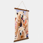 Tapisserie Suspendue Ours polaires (Angulaire)