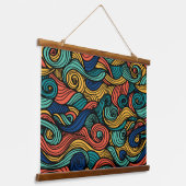 Tapisserie Suspendue Paisley haché (Angulaire)