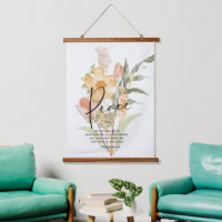 Paix-Philippiens 4:6 floral orange