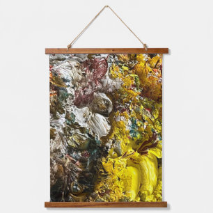 Tapisserie Suspendue Palette de l'artiste #1