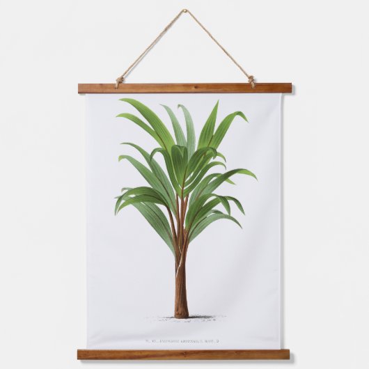 Tapisserie Suspendue Palm Print -Pieter Joseph de Pannemaeker 1832-1904 (Recto)