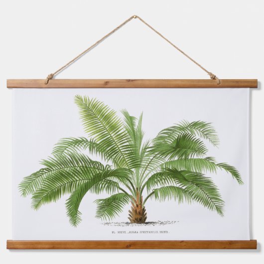 Tapisserie Suspendue Palm Print -Pieter Joseph de Pannemaeker 1832-1904 (Devant)