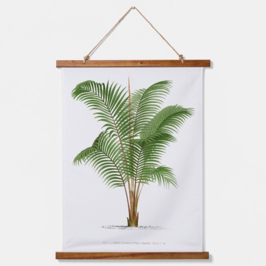 Tapisserie Suspendue Palm Print -Pieter Joseph de Pannemaeker 1832-1904 (Recto)