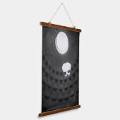 Tapisserie Suspendue Panthéon Crâne clair Rome Italie Noir et Blanc (Angulaire)