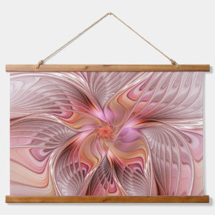 Tapisserie Suspendue Papillon coloré abstrait Art Fantastique Fractal