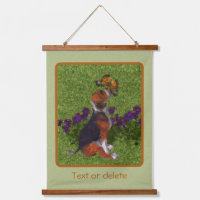 Papillons beagles Chien Art Personnalisé