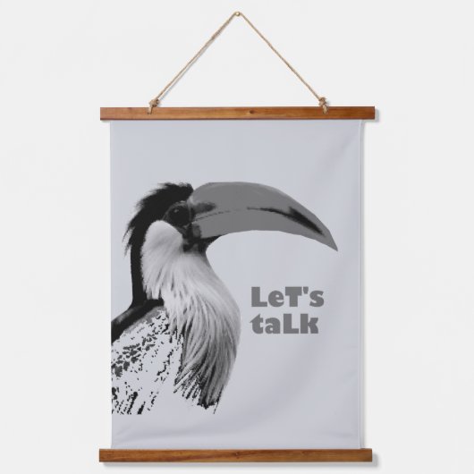 Tapisserie Suspendue Parlons (Recto)