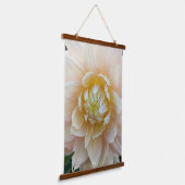 Tapisserie Suspendue Pastel rose dahlia fleuri (Angulaire)