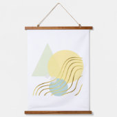 Tapisserie Suspendue Pastels & Gold Abstracts (Recto 2)