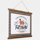 Tapisserie Suspendue Patch Citrouille Automne | Agritourisme (Angulaire)
