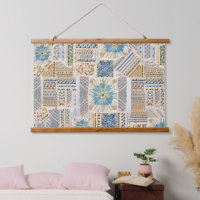 Patchwork Ethnique Boho Patchwork Wall Hanging