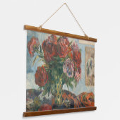 Tapisserie Suspendue Paul Gauguin La Vie Encore Avec Des Peonies Fleurs (Angulaire)