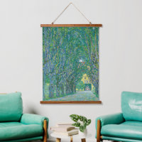 Paysage classique de Klimt vert Nature Art fin