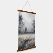 Tapisserie Suspendue Paysage de Misty Meadow (Angulaire)