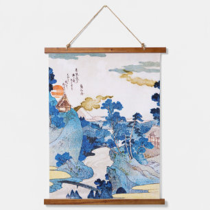 Tapisserie Suspendue Paysage du lever de soleil japonais, Kuniyoshi, Uk