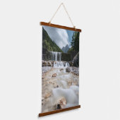 Tapisserie Suspendue Paysage exceptionnel dans la vallée de Krnica, Slo (Angulaire)