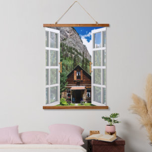 Tapisserie Suspendue Paysage rustique Agritourisme