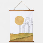 Tapisserie Suspendue Paysages arc-en-ciel Abstraits (Recto)