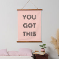 Peachy Rose Personnalisé VOUS AVEZ CETTE Motivatio
