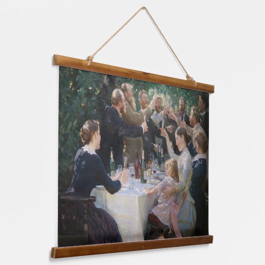 Tapisserie Suspendue Peder Severin Kroyer - Hip, Hip, Hurrah ! (Angulaire)