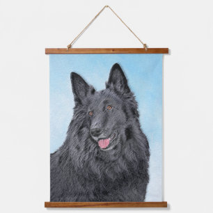 Tapisserie Suspendue Peinture belge Sheepdog - Cute Original Chien Art