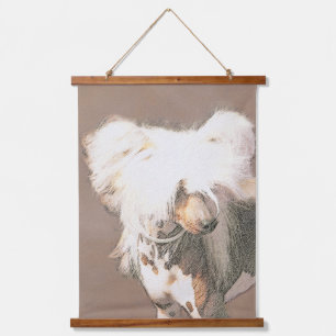 Tapisserie Suspendue Peinture Chinoise sans cheveux peint art original