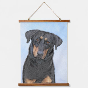 Tapisserie Suspendue Peinture de Beauceron - Cute Original Chien Art