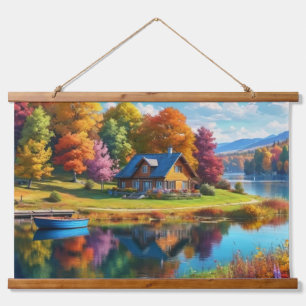 Tapisserie Suspendue Peinture du paysage naturel