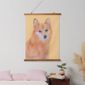 Tapisserie Suspendue Peinture finlandaise Spitz - Jote Original Chien A (Chambre à coucher)