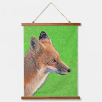 Peinture Red Fox - Art original de la faune