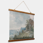 Tapisserie Suspendue Peintures Paysages Aquarelles (Incliné)