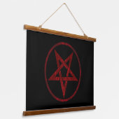 Tapisserie Suspendue Pentagram Red Devil (Angulaire)