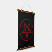 Tapisserie Suspendue Pentagram Red Devil (Angulaire)