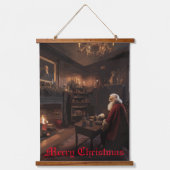 Tapisserie Suspendue Père Noël Cosy Nook (Recto)