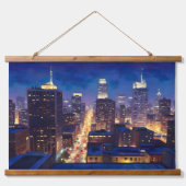 Tapisserie Suspendue Peripheral Metropolis View (Devant)