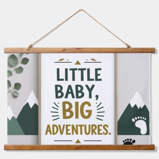 Tapisserie Suspendue Petit bébé gros (Devant)